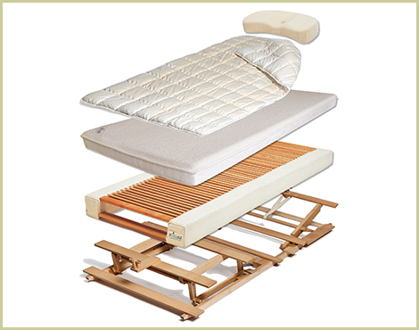 Artisana Naturbett Schlafsystem.